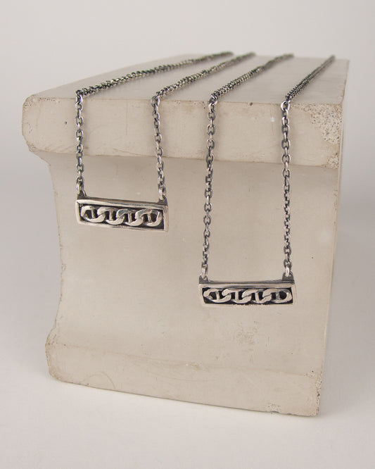 Chainlink Shadowbox Nameplate