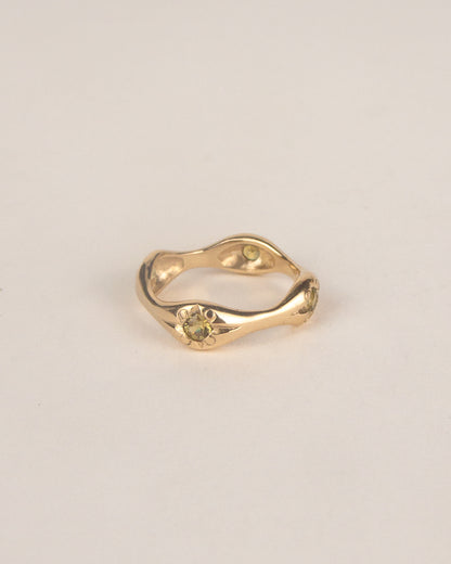 4 Point Sapphire Band