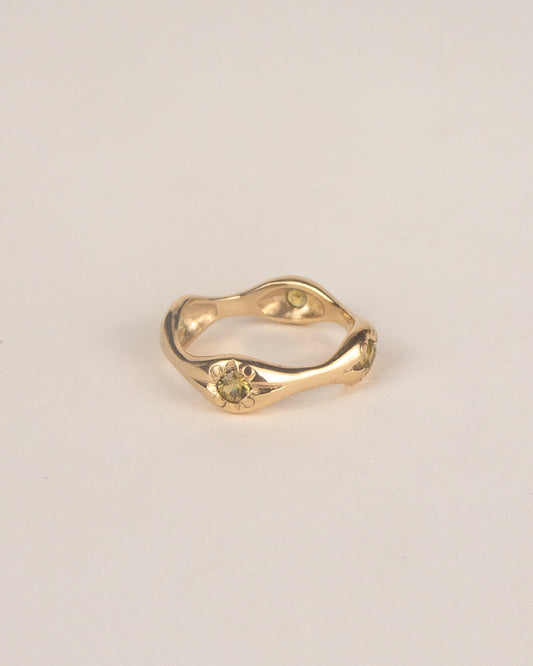 4 Point Sapphire Band