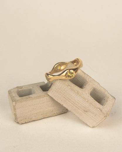 4 Point Sapphire Band
