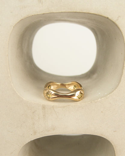 4 Point Sapphire Band