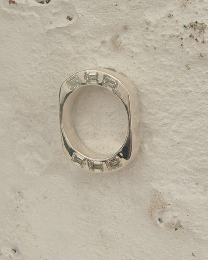 6 Stone Ring