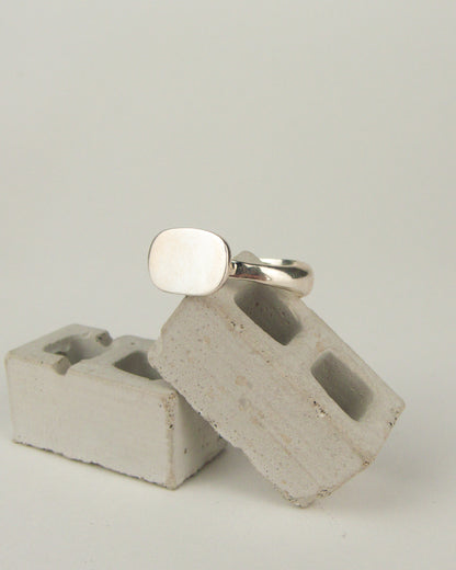 Lifted Signet Ring