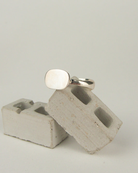 Lifted Signet Ring