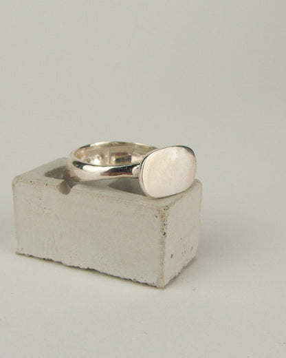 Lifted Signet Ring