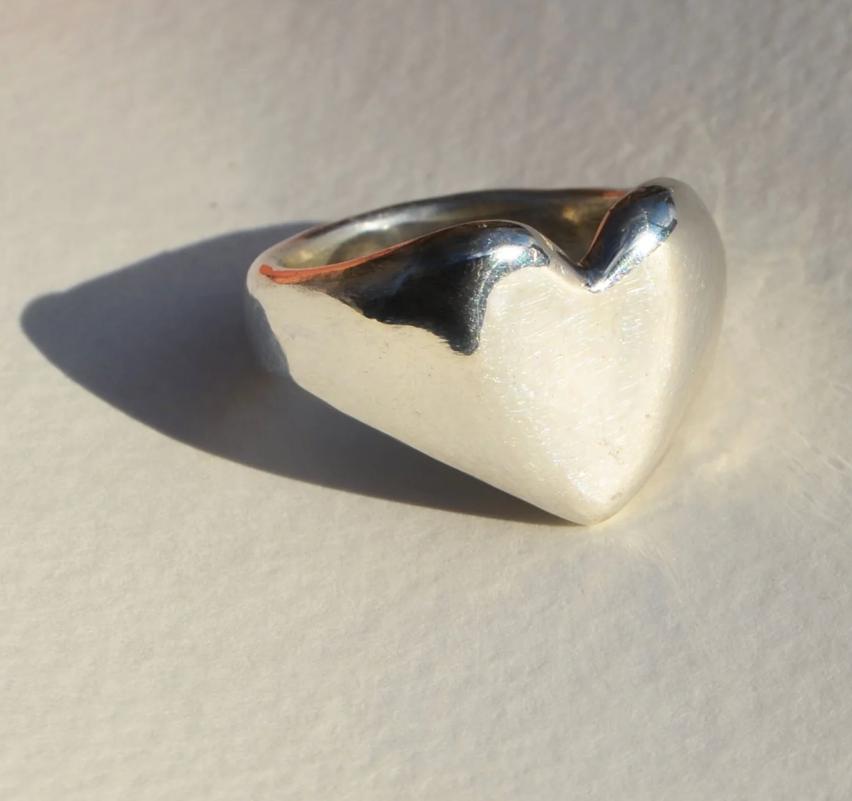 Heart Cushion Ring size 12