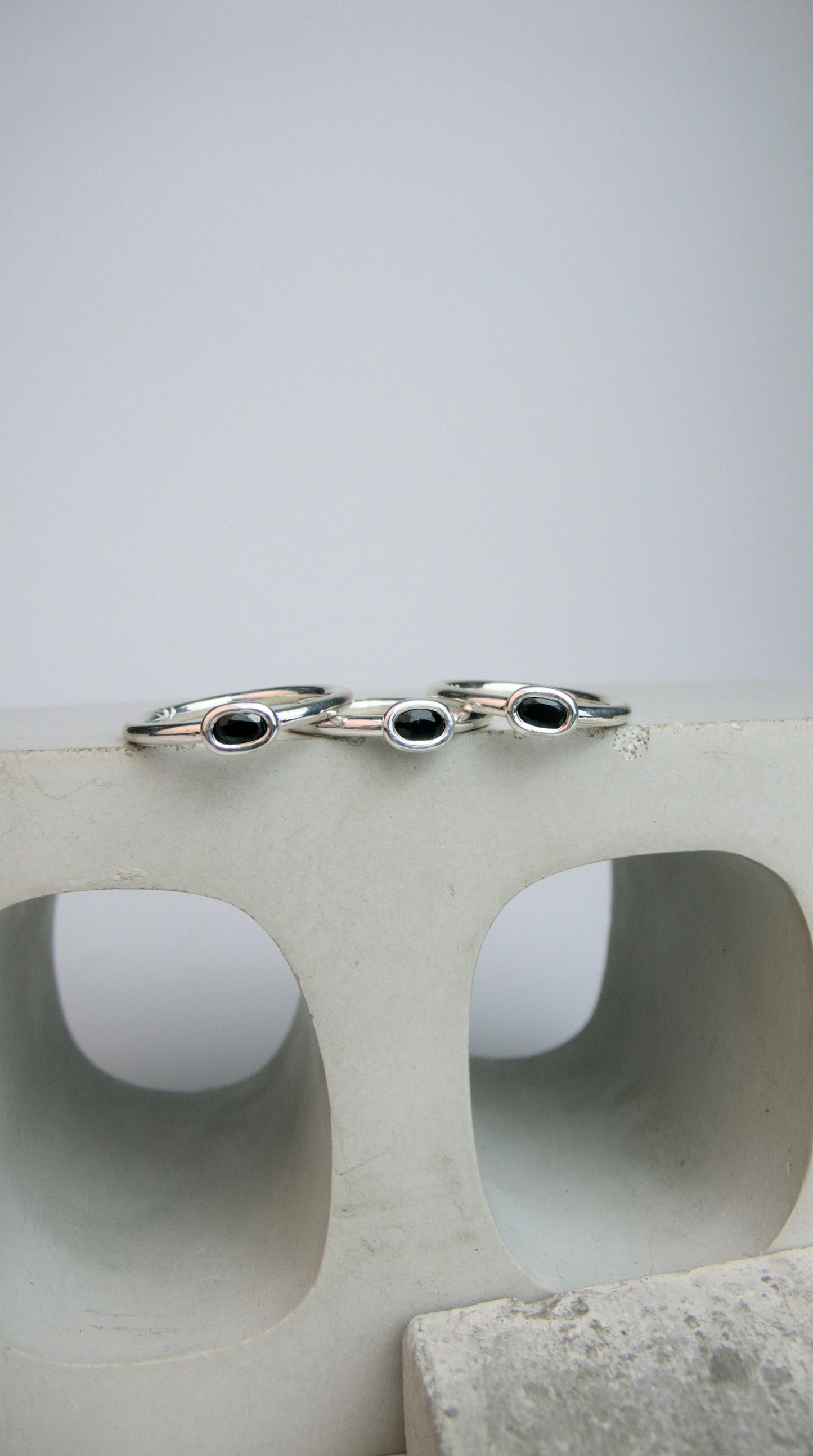 Recycled Sapphire Stacker Ring