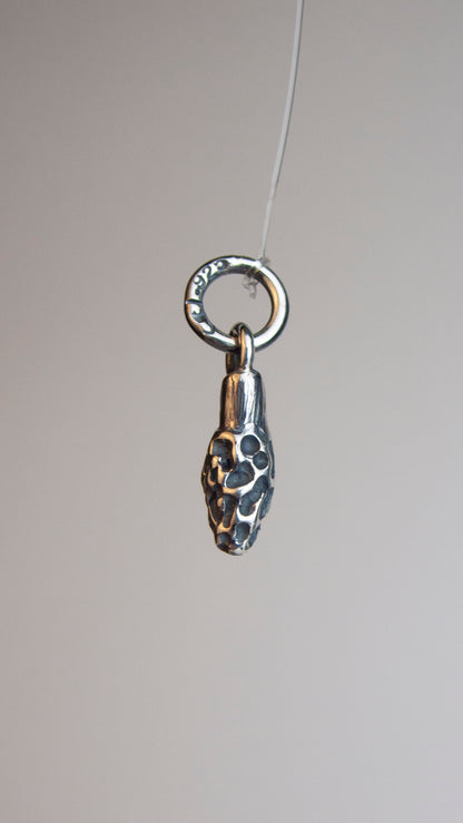 Morel Mushroom Charm Made to Order