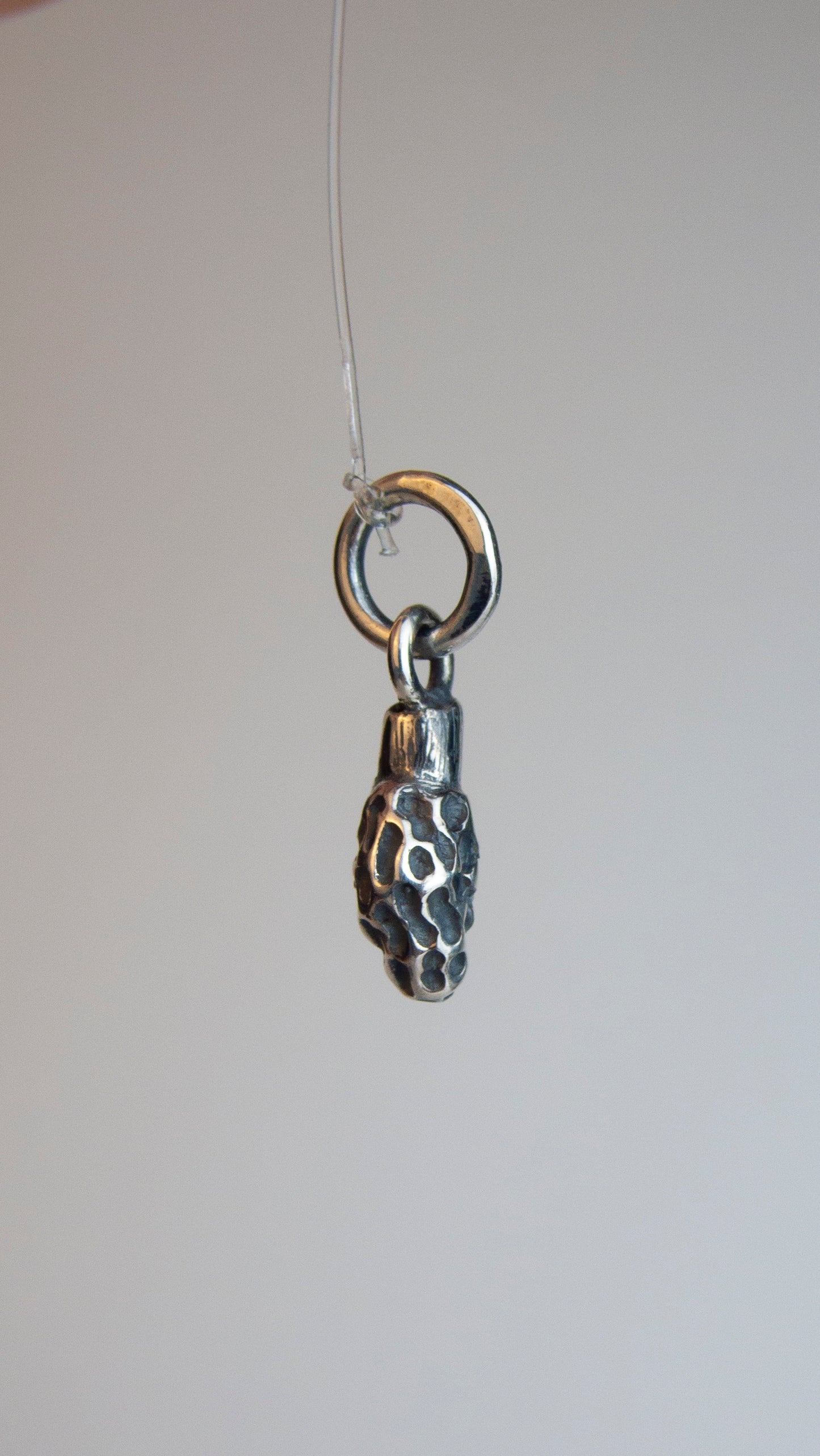 Morel Mushroom Charm Made to Order