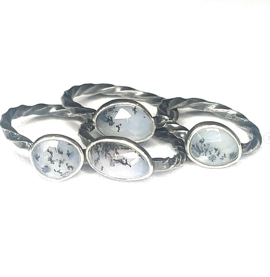 Opal Stackable Rings