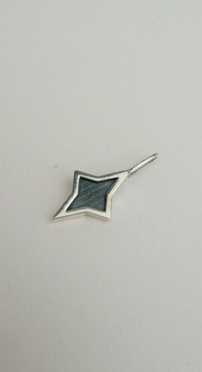 Oxidized Star Charm