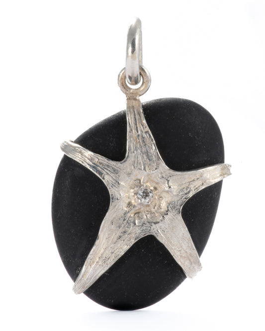 River Rock and Diamond Tomato Star Talisman no.1