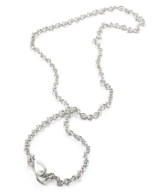 4mm Chunky Cable Chain with Shepherd's Hook