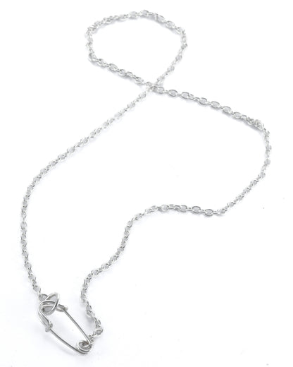 2.75mm Cable Baby Pin Necklace