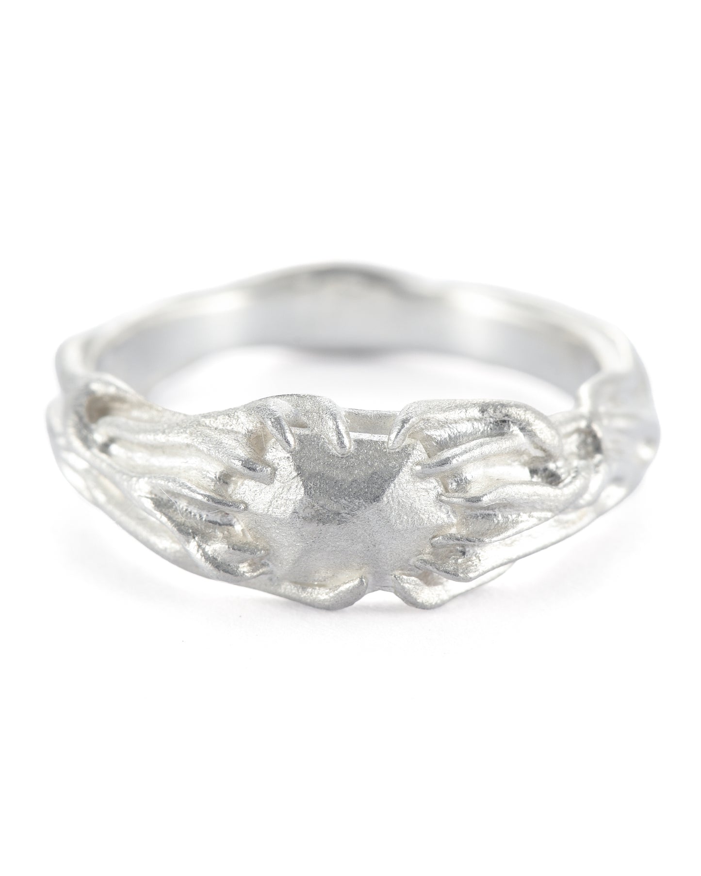 All Silver Kudzo Ring