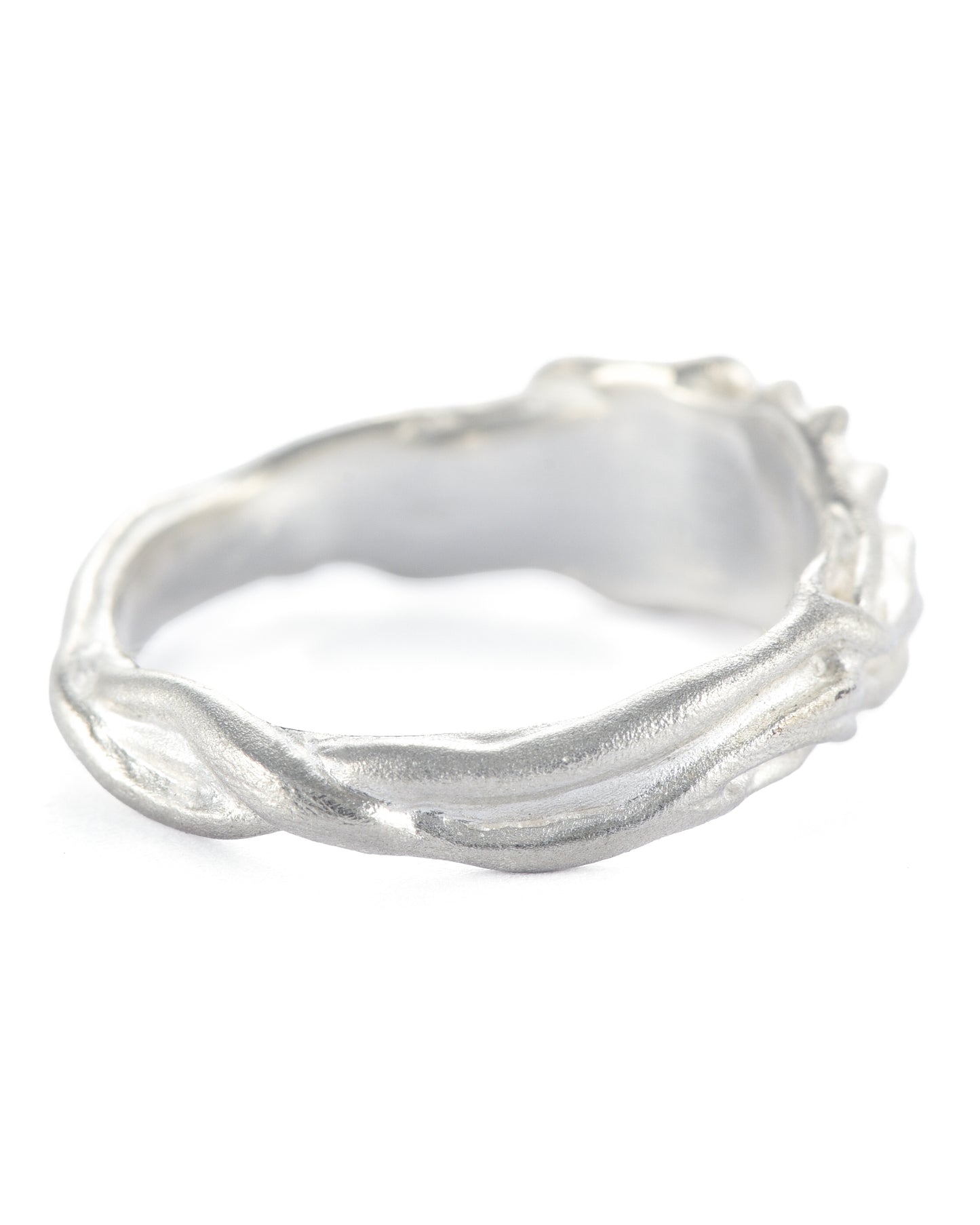 All Silver Kudzo Ring