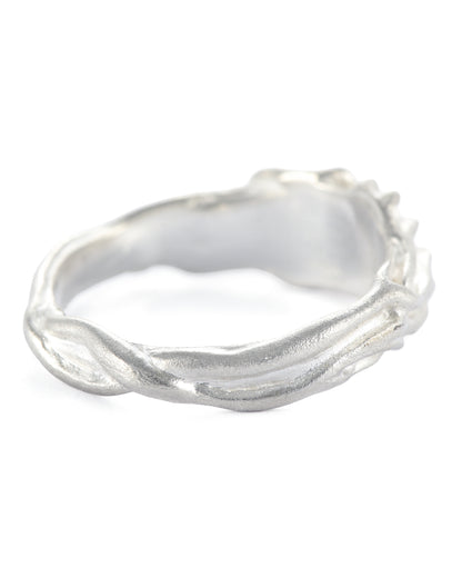 All Silver Kudzo Ring
