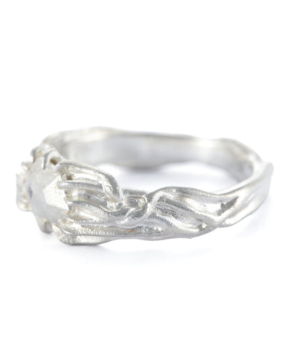 All Silver Kudzo Ring