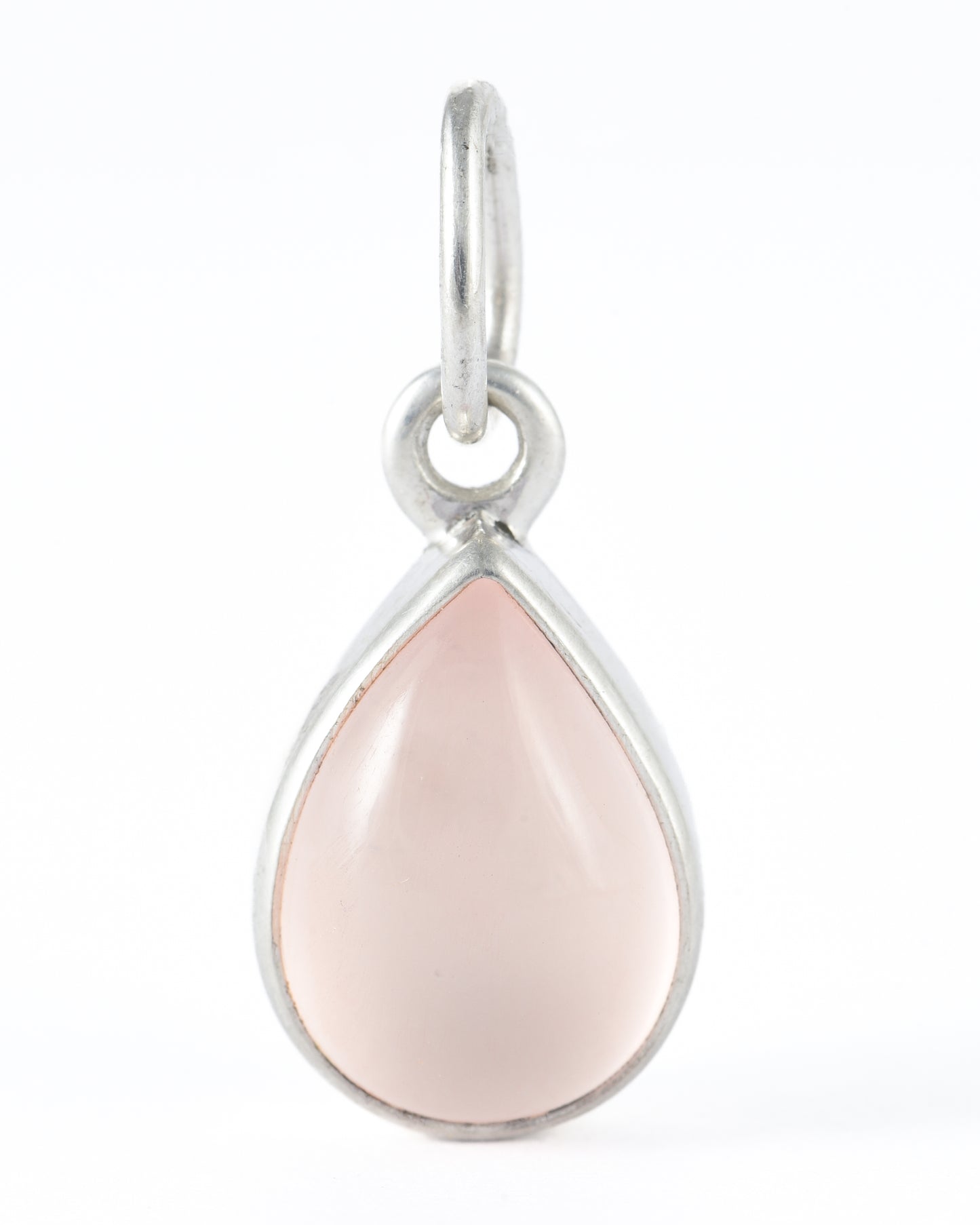 Rose Quartz Teardrop Pendant