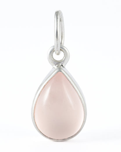 Rose Quartz Teardrop Pendant