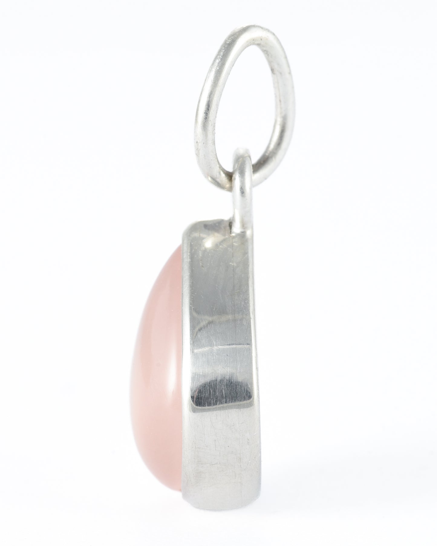 Rose Quartz Teardrop Pendant
