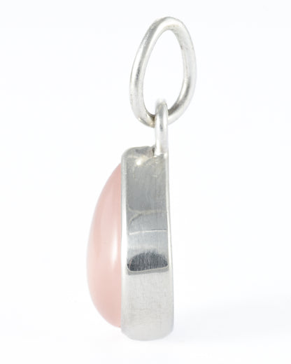 Rose Quartz Teardrop Pendant